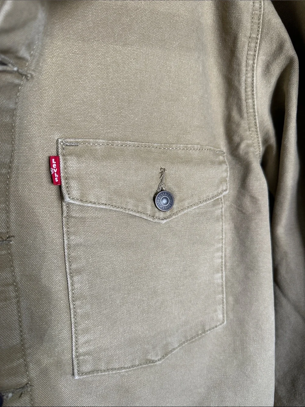Levi's Men's Tan Lightweight Work Jacket